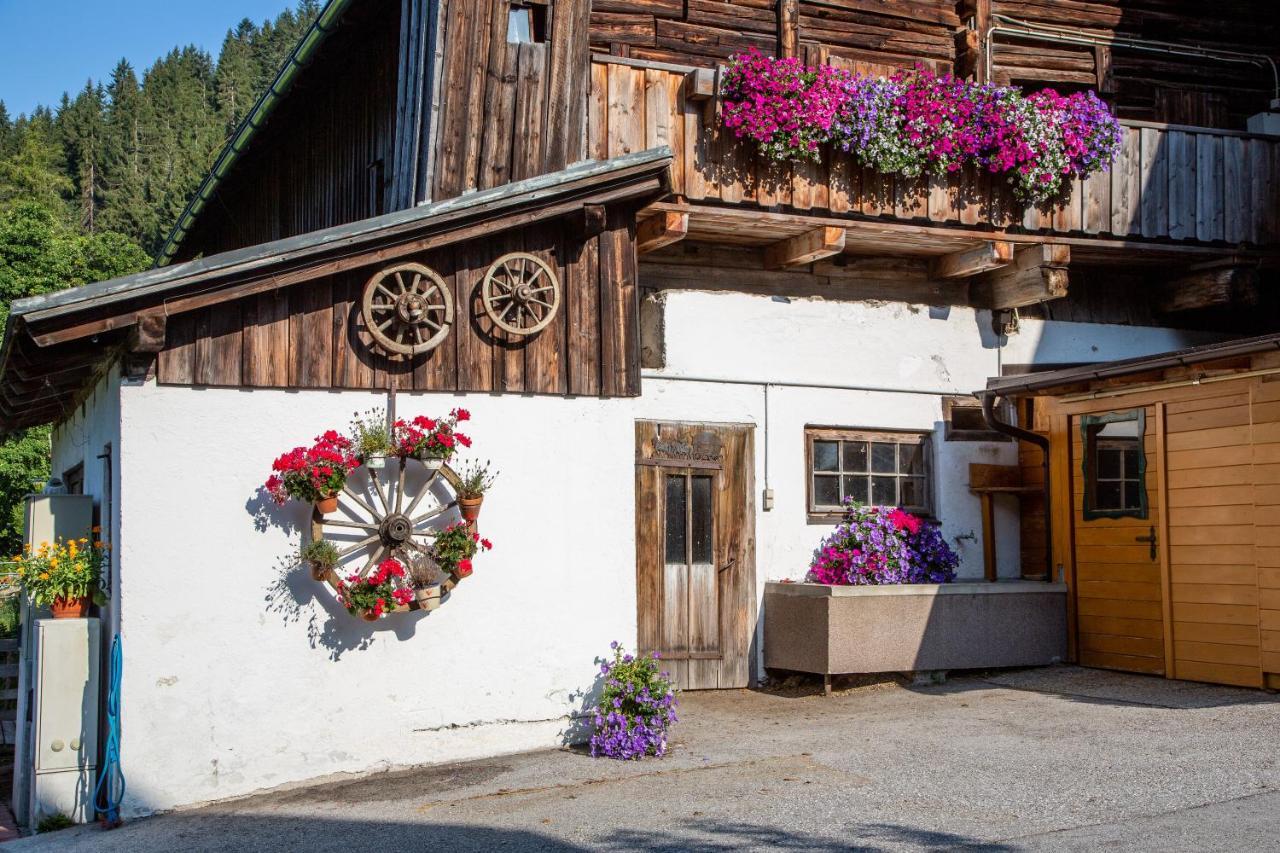 Bio-Bauernhof Grundlehnerhof Pension Ramsau am Dachstein Buitenkant foto
